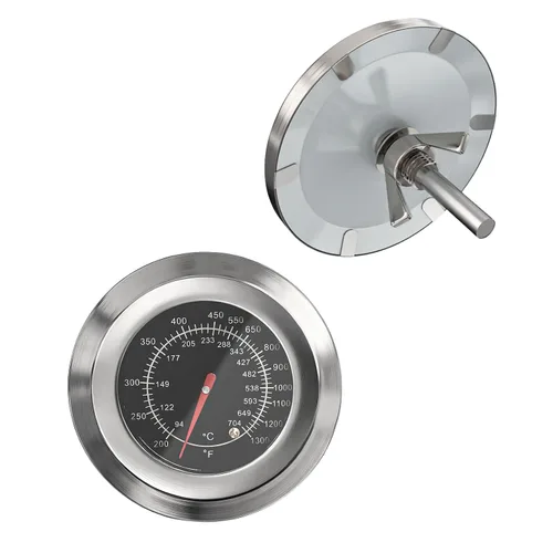 Miniatura 14 de Medidor de temperatura de parrilla de 1.8 pulgadas para reemplazo de termómetro de parrilla CharBroil G432-8L00-W1 Charbroil Advantage Tru-Infrared