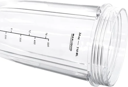 Miniatura 6 de Vaso de repuesto para licuadora con tapa (paquete de 2) vasos de 24 onzas para Ninja Auto iQ BL480 BL482 BL642 BL682 BL450 BN401 BN751 BN801 Foodi