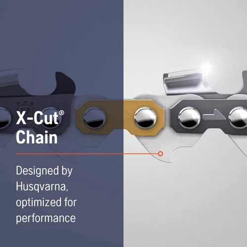 Miniatura 2 de Husqvarna X-Cut SP33G - Cadena para motosierra de 18 pulgadas, paso de 0.325 pulgadas, calibre de 0.050 pulgadas, 72 eslabones de transmisión