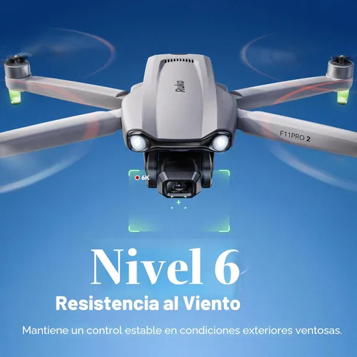 Miniatura 9 de Ruko F11PRO 2 Drone con cámara 6K para adultos, estabilizador de cardán de 3 ejes, 2 baterías para tiempo de vuelo de 70 minutos, transmisión
