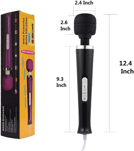 Miniatura 4 de Masajeador eléctrico de mano, herramienta eléctrica para pies, cuello, espalda, mano, pierna, brazo, dolores musculares para mujeres y hombres