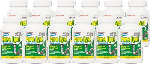 Miniatura 11 de Pure Lye Cuentas 99% puras de hidróxido de sodio Respetuoso con el medio ambiente, fuerza industrial, abridor de drenaje biodegradable Seguro