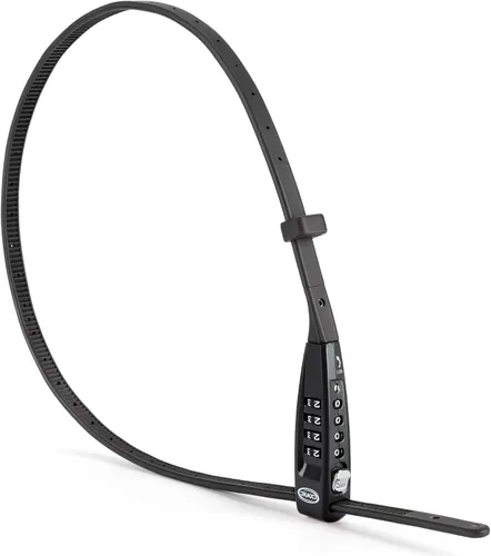 Miniatura 10 de CXWXC Cerradura de amarre con cremallera, 4 dígitos para casco de bicicleta, motocicleta, patineta, esquís, snowboard, cochecito y gabinete, ideal