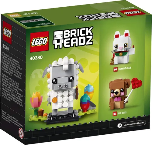Miniatura 4 de LEGO BrickHeadz Easter Sheep 40380 Kit de construcción, nuevo 2021 (192 piezas)