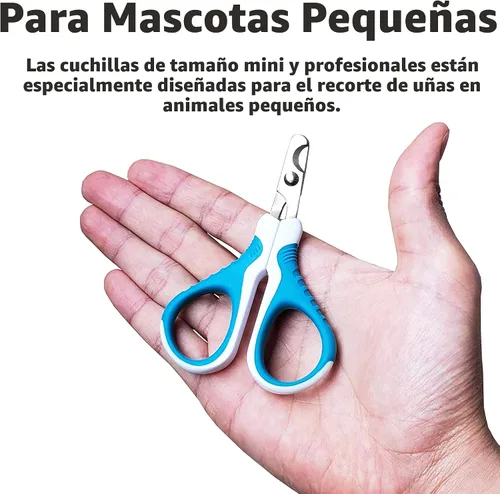 Miniatura 5 de Gonicc - Cortauñas y recortadora profesional para mascotas, ideal para gatos, perros pequeños y cualquier mascota pequeña. Tijeras afiladas