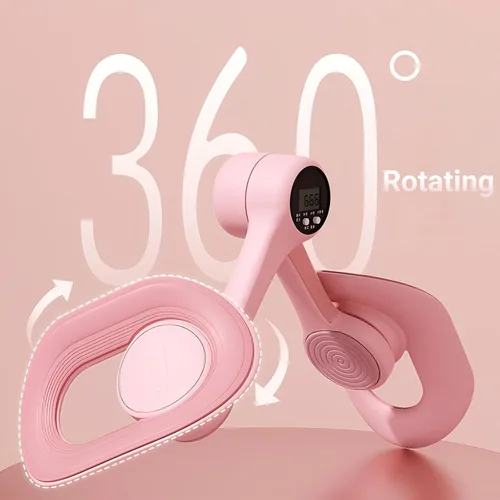 Miniatura 3 de Muslo maestro para mujer, dispositivos de ejercicio de suelo pélvico de resistencia con almohadillas suaves, entrenador de muslos interior ajustable