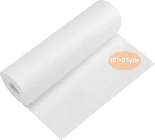 Miniatura 9 de New Brothread Wash Away - Estabilizador de bordado soluble en agua para máquina de bordar, respaldo y acabado de 10" x 3 yardas, peso ligero, corte