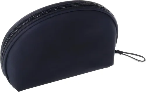 Miniatura 4 de Bolsa Pequeña de Maquillaje para Bolso Bolsa de Cosméticos Portátil Impermeable para Viaje Bolso de Maquillaje para Mujeres, Negro