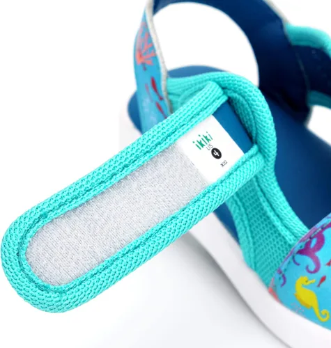 Miniatura 6 de ikiki Sandalias sin chirridos para niños pequeñosniños pequeños, punta cerrada
