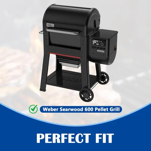 Miniatura 3 de SafBbcue Searwood Rejillas para Weber Searwood 600 piezas de parrilla de pellets, piezas de repuesto para parrillas Weber Spirit serie 300, rejilla