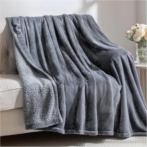 Miniatura 11 de Manta Térmica Eléctrica Tamaño Full 72''x84'', Manta Térmica de Franela de Doble Capa con Apagado Automático de 10 Horas y 8 Ajustes de Calor, Manta