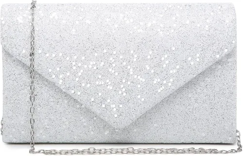 Bolsas de embrague de noche para mujer Glistening formales para fiestas, bolsos de boda, cócteles, graduaciones