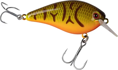 Strike King KVD 1.5 Hard Knock - Señuelo de pesca, 3/8 onzas, ojos realistas 3D Org Belly Craw