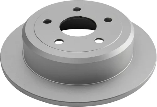 Miniatura 5 de TRQ Kit de pastillas de freno trasero y rotor, kit químico de freno, pastillas de freno Rotor de freno de cerámica Premium recubierto G compatible