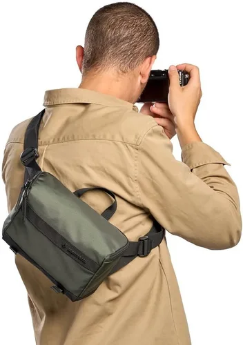 Miniatura 8 de Manfrotto Bolsa para cinturón de calle, bolsa de cintura, para cámara sin espejo, kit de vlogging, funda para cámara de hombro, accesorios