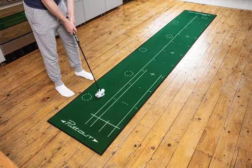 Miniatura 2 de PuttOut Alfombrilla grande para golf (144.5 x 26.4 in)