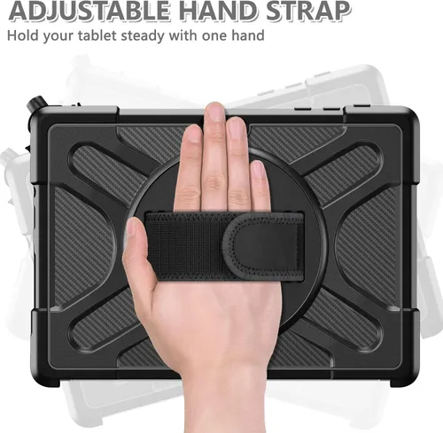 Miniatura 7 de Junfire Funda para Microsoft Surface Go 4 2023/Surface Go 3/Surface Go 2, a prueba de golpes, Surface Go de 10.5 pulgadas, correa de mano/soporte