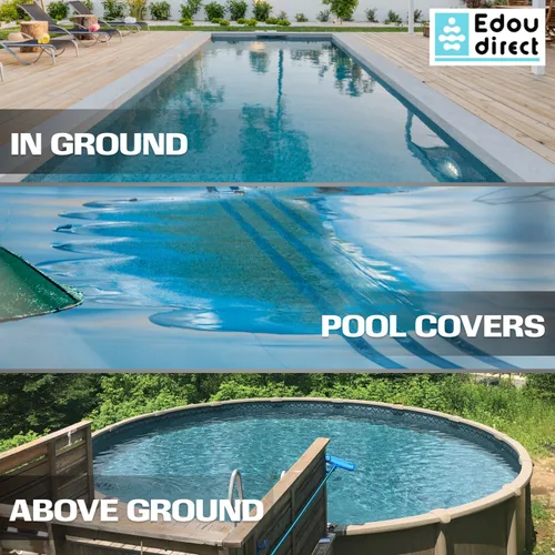 Miniatura 7 de EDOU Bomba sumergible directa para cubierta de piscina Fiable 850 GPH Max Flow 75 W Incluye manguera de drenaje a prueba de torceduras de 16 pies