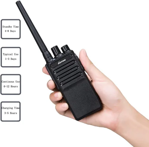 Miniatura 5 de Walkie Talkies Voice Scrambler con auricular para adultos al aire libre CS senderismo, caza, viajes, radios de 2 vías de larga distancia por LUITON
