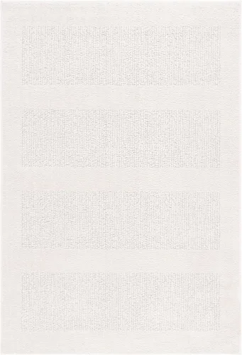Miniatura 10 de SAFAVIEH Melody Collection - Alfombra de pasillo de 2 pies 2 pulgadas x 8 pies, color marfil y gris, diseño moderno, ideal para zonas de alto