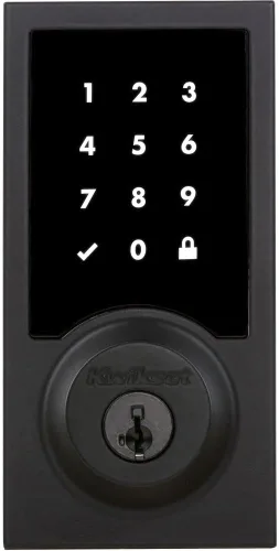 Miniatura 2 de Kwikset Cerradura inteligente electrónica SmartCode con pantalla táctil de entrada sin llave 916 con seguridad SmartKey y tecnología ZigBee 3.0