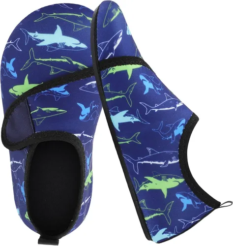 Miniatura 4 de JOINFREE - Zapatos acuáticos de natación para niños y niñas, calcetines acuáticos de secado rápido, zapatos con sensación de pies descalzos