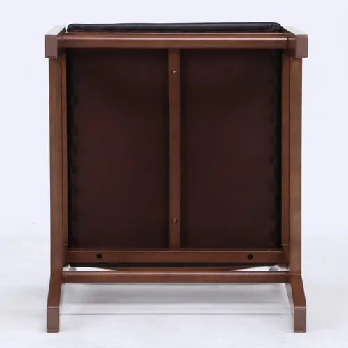 Miniatura 11 de 不二貿易(Fujiboeki) Fuji Boeki 98817 Dining Chair, Chair, Width 16.1 x Depth 20.1 x Height 31.1 inches (41 x 51 x 79 cm), Brown, Natural Wood, Synthetic