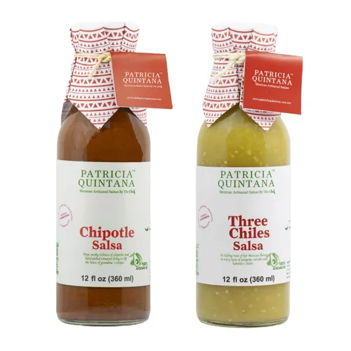 Miniatura 13 de Patricia Quintana Arriera Salsa: ingredientes mexicanos artesanales auténticos, cobertura perfecta para tus tacos, burritos, enchiladas u otra