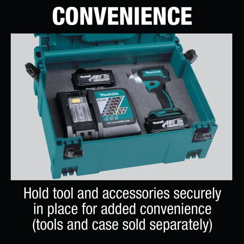 Miniatura 3 de Makita T-02571 Inserto de espuma personalizable para cajas de enclavamiento