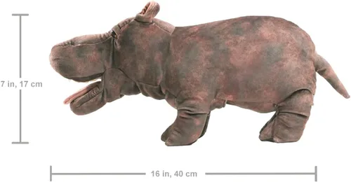 Miniatura 2 de Folkmanis Marioneta de mano de hipopótamo bebé, gris