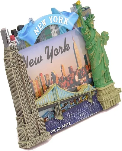 Miniatura 2 de Marco de fotos de la ciudad de Nueva York para fotos de 4 x 6 pulgadas de la colección de marcos de fotos de Nueva York (6.75 pulgadas de alto)