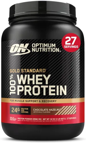 Miniatura 33 de Optimum Nutrition Gold Standard - Proteína en polvo de 100% suero de leche, sabor rollo de canela, 2 libras (paquete de 1) (el embalaje puede variar)