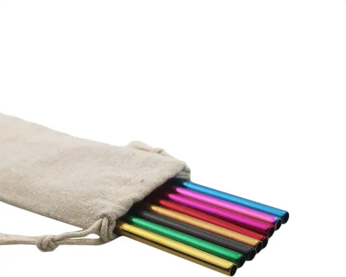 Miniatura 3 de Gugrida Pajitas de metal de acero inoxidable de 8.5 pulgadas, reutilizables, juego de 3 popotes – Cepillo de limpieza de color ultra largo