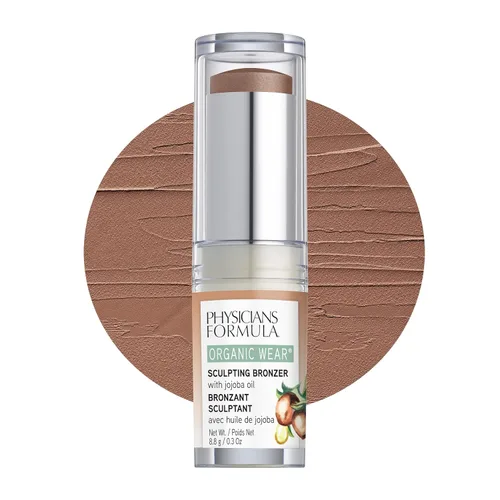 Miniatura 9 de Physicians Formula Desgaste orgánico todo natural que esculpe el caramelo del palillo del maquillaje del bronceador de la cara, aprobado por