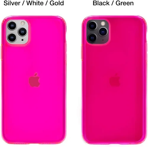 Miniatura 2 de VELVET CAVIAR Compatible con iPhone X Case/iPhone Xs Case Neon Pink - Bonita funda protectora transparente para mujeres y niñas (rosa intenso)