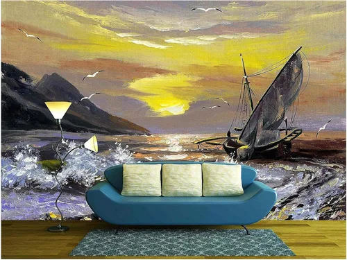 Miniatura 15 de wall26 - Mural adhesivo decorativo para pared (tamaño grande), WMR-WP-X-DD51-66x24x4