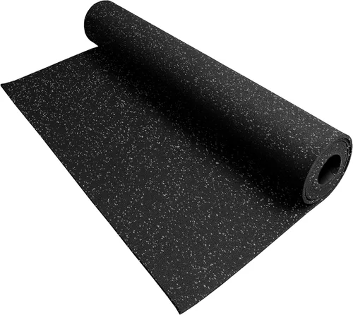 Miniatura 11 de Rollo de piso de goma resistente de 1/4" de espesor de Floor Inc Tapetes de piso de goma reciclada flexibles para gimnasio en casa Tapete