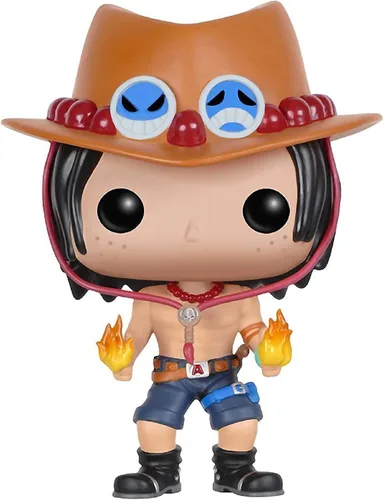 Miniatura 5 de POP Portgas D. Ace Funko Pop! Figura de vinilo de una pieza (incluye funda protectora compatible con POP Box), multicolor, 3.75 pulgadas