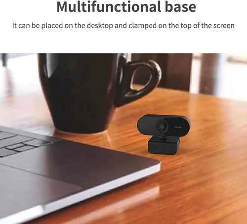 Miniatura 4 de CiCiglow Cámara de computadora 1080P con micrófono, cámara web USB para computadora portátil, cámara web de transmisión con micrófono, cámara web
