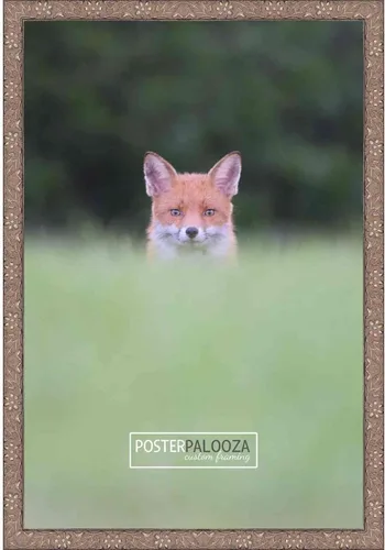 Miniatura 13 de Marco de fotos cuadrado de madera de peltre adornado de 3 x 3 con plexiglás acrílico UV, parte trasera de tablero de espuma y accesorios incluidos