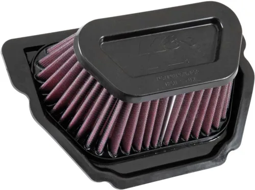 K&N Filtro de aire del motor: Alto rendimiento, Premium, Powersport Filtro de aire: Se adapta a YAMAHA 2015-2019 (MT-10, YZF R1, YZF R1M, YZF R1S)