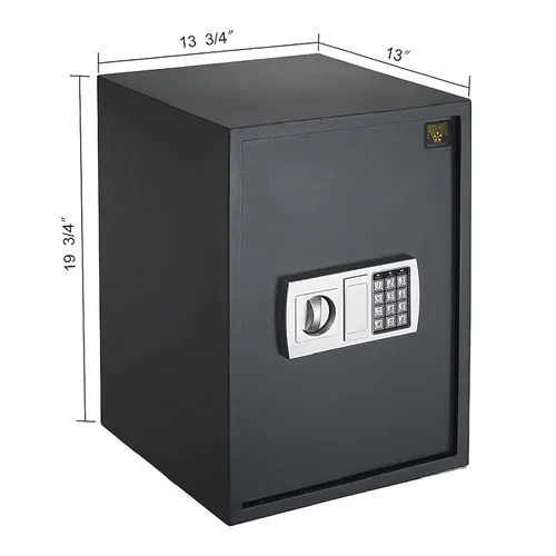 Miniatura 4 de Paragon Safes - Caja de seguridad digital personal – Contenedor de seguridad compacto de acero para el hogar, para dinero, documentos y joyas con 2