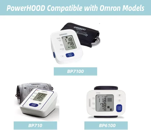 Adaptador de 6 V CA/CC compatible con Omron BP7100 BP710 BP610 Omron BP7100 BP710 BP6100 Monitor de presión arterial inalámbrico para el brazo