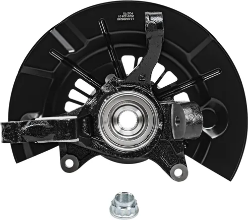 Miniatura 7 de Detroit Axle - Nudos de dirección delanteros de 2.5L de 2 piezas para Toyota 12-17 Camry, 2 nudos de dirección y conjunto de rodamiento de rueda