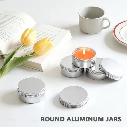 Miniatura 7 de 20 unidades de 0.2 fl oz 0.17 onzas pequeñas de metal vacío de acero de aluminio latas latas botella deslizante caja de contenedores cosméticos