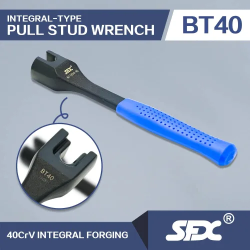 Miniatura 2 de BT40 llave de perno prisionero CNC llave de retención MAS 403-1982 Azul
