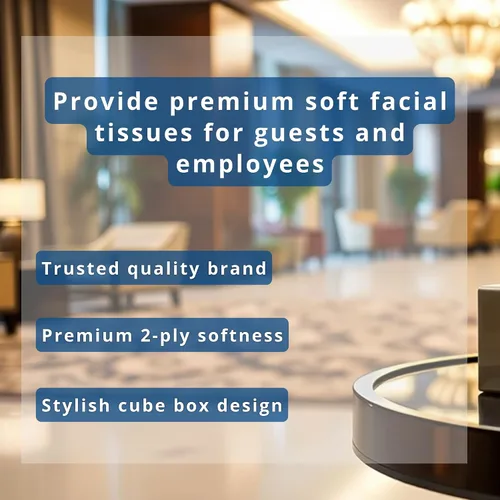Miniatura 4 de Angel Soft Professional Series - Pañuelo facial de 2 capas (46580), 96 hojas, 36 cajas, paquete a granel, ideal para baños, salas de reuniones