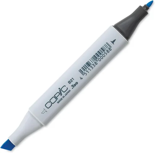 Miniatura 15 de Copic Marcador de alcohol clásico, de doble punta, BG13-Copic, verde menta
