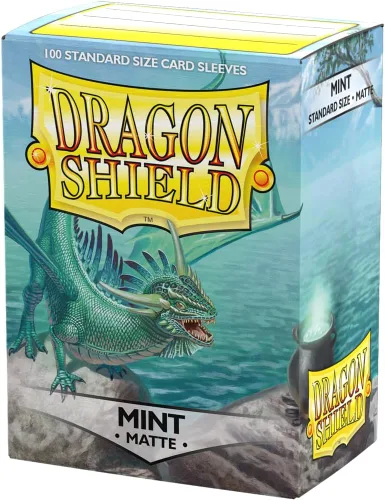 Miniatura 10 de Dragon Shield Fundas mate para tarjetas de tamaño estándar 100 CT – Fundas TCG lisas y resistentes Compatible con Pokemon, Flesh & Blood, One