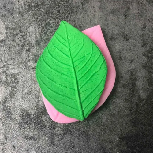 Miniatura 6 de Molde de silicona para hojas, moldes de fondant de flores de rosa, herramientas de decoración de pasteles, Sugarcraft, resina, caramelo, arcilla